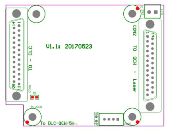DLC卡-QCW-5V擴(kuò)展板圖